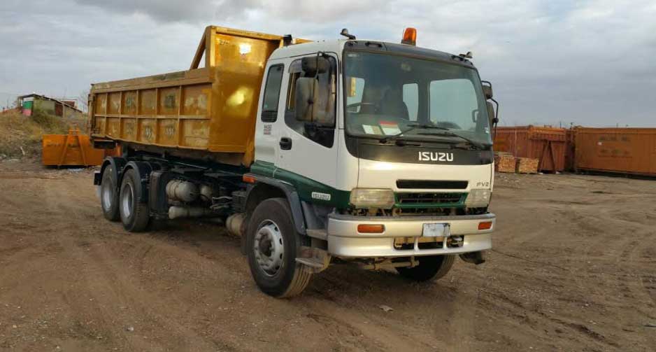 Skip Hire Truck in Melton